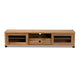 Baxton Studio Beasley Modern and Contemporary Oak Brown Finished Wood 1-Drawer TV Stand WHI-TV834180-Wotan-Oak