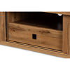 Baxton Studio Beasley Modern and Contemporary Oak Brown Finished Wood 1-Drawer TV Stand WHI-TV834180-Wotan-Oak