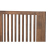 Baxton Studio Takeo Mid-Century Modern Transitional Ash Walnut Finished Wood Full Size Platform Bed