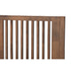 Baxton Studio Takeo Mid-Century Modern Transitional Ash Walnut Finished Wood Queen Size Platform Bed