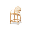 bali & pari Tugera Modern Bohemian Natural Brown Rattan Counter Stool WHI-Tugera-Rattan-CS