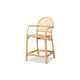 bali & pari Tugera Modern Bohemian Natural Brown Rattan Counter Stool WHI-Tugera-Rattan-CS