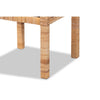 bali & pari Vivan Modern Bohemian Natural Brown Rattan 1-Door Nightstand WHI-Vivan-Mahogany-NS