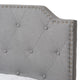Baxton Studio Aubrianne Modern and Contemporary Grey Fabric Upholstered Queen Storage Bed WHI-WA8024-Gray-Queen