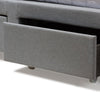 Baxton Studio Aubrianne Modern and Contemporary Grey Fabric Upholstered Queen Storage Bed WHI-WA8024-Gray-Queen