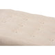 Baxton Studio Elia Mid-Century Modern Walnut Wood Light Beige Fabric Button-Tufted Bench WHI-WM1622-BE-Beige-Walnut