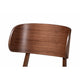 Baxton Studio Alston Mid-Century Modern Beige Fabric Upholstered and Walnut Brown Finished Wood 2-Piece Dining Chair Set