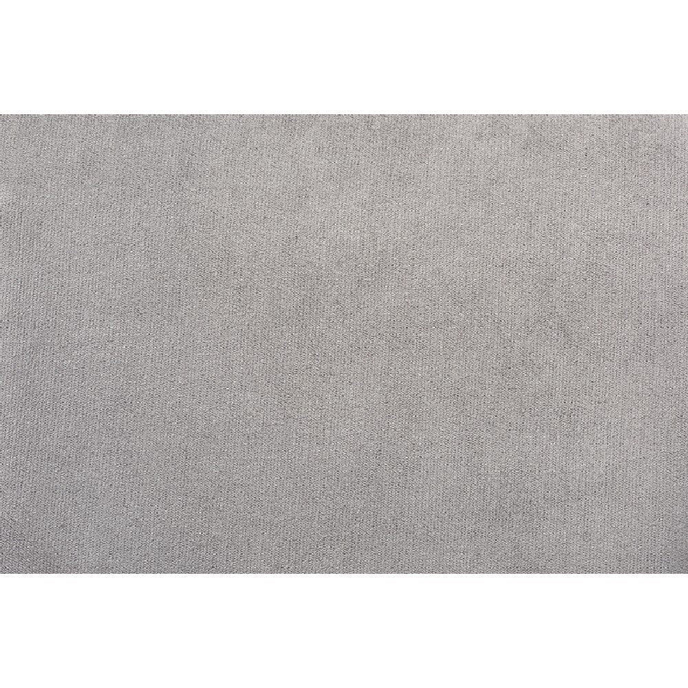 Baxton Studio Alston Mid-Century Modern Grey Fabric Upholstered and Walnut Brown Finished Wood 5-Piece Dining Set