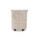 Baxton Studio Benson French Script Patterned Fabric Club Chair and Ottoman Set WHI-WS-0710-Beige-L277