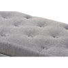 Baxton Studio Michaela Modern and Contemporary Grey Fabric Upholstered Storage Ottoman