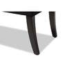 Baxton Studio Chandelle Luxe and Contemporary Black Velvet Upholstered Bench WHI-WS-5809-Black-Bench