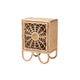 bali & pari Acelin Modern Bohemian Natural Brown Rattan Nightstand WHI-WS016-Rattan-NS