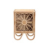 bali & pari Acelin Modern Bohemian Natural Brown Rattan Nightstand WHI-WS016-Rattan-NS
