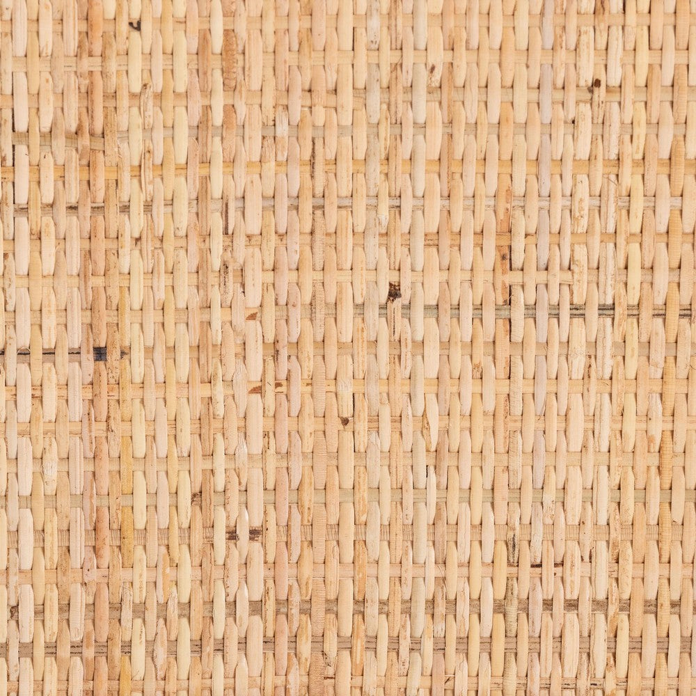 bali & pari Lalo Modern Bohemian Natural Brown Rattan 1-Drawer Nightstand WHI-WS018-Rattan-NS