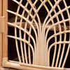 bali & pari Danna Modern Bohemian Natural Brown Rattan Nightstand WHI-WS025-Rattan-NS