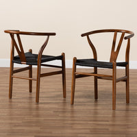 Black, Walnut Brown