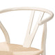 Baxton Studio Paxton Modern and Contemporary White Finished Wood 2-Piece Bar Stool Set