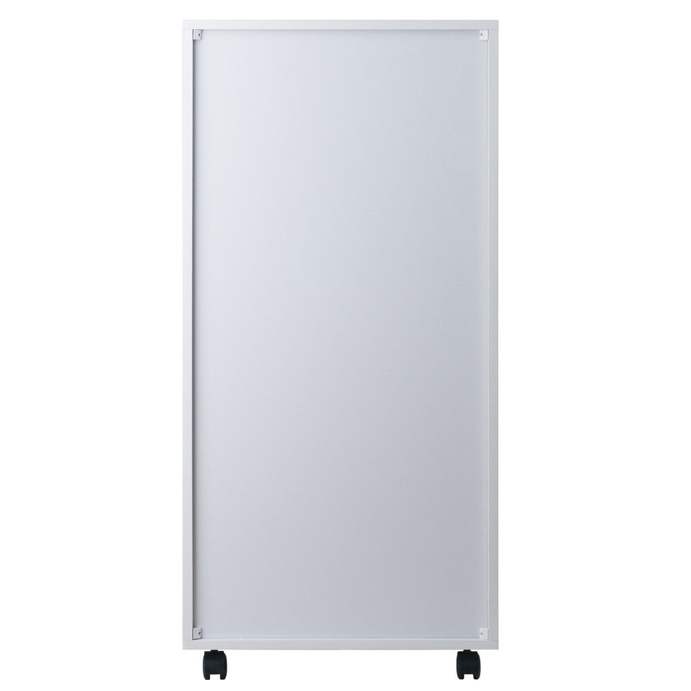 Halifax 5 Drawer Storage Mobile Cabinet White WIN-10616