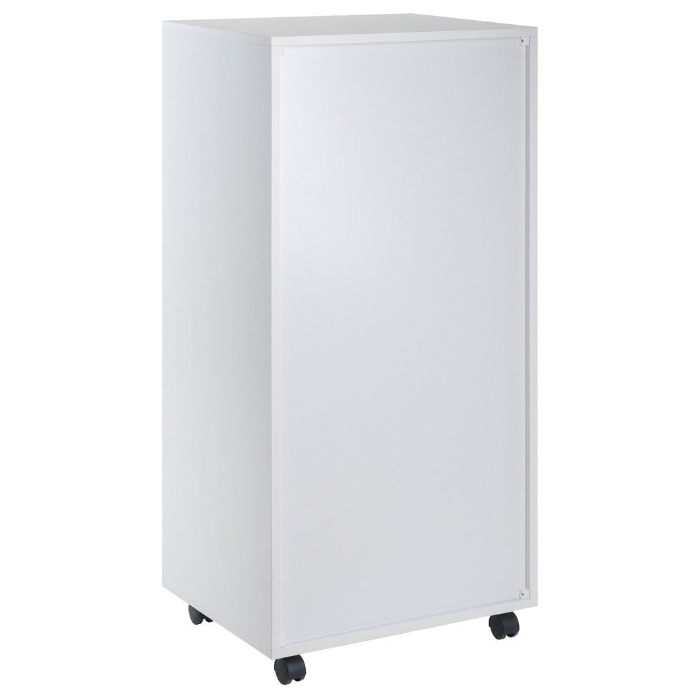 Halifax 5 Drawer Storage Mobile Cabinet White WIN-10616