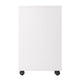 Halifax 2-Door 4-Drawer Mobile Cabinet White WIN-10622