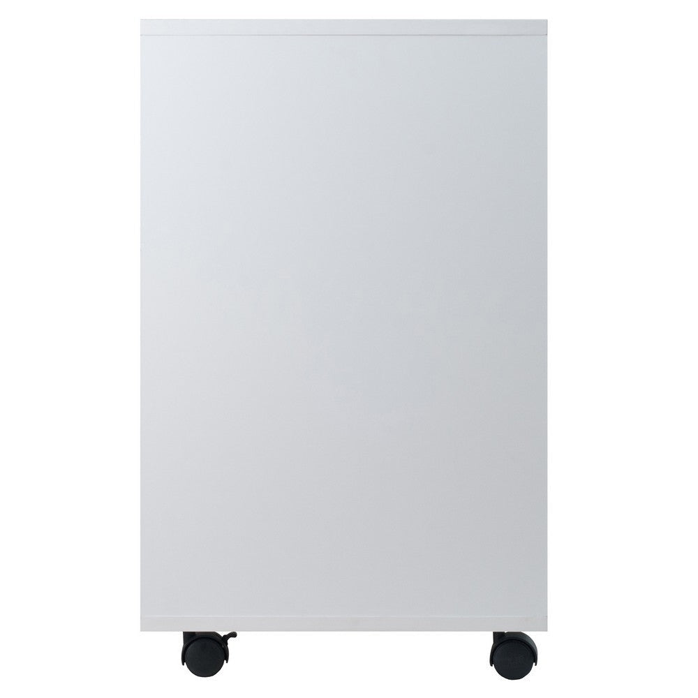 Halifax 5-Drawer Side Storage Mobile Cabinet White WIN-10630