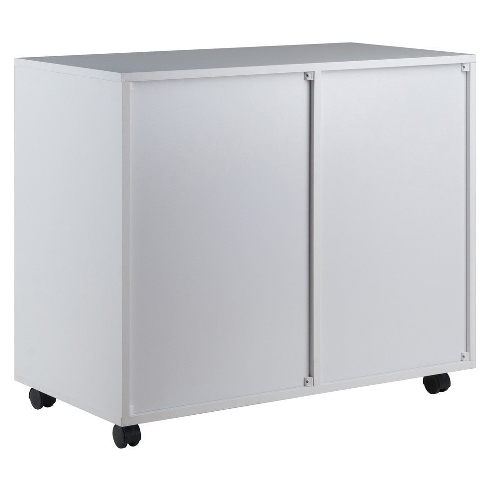 Halifax 5-Drawer Side Storage Mobile Cabinet White WIN-10630
