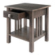 Stafford Accent Table Oyster Gray WIN-16018