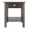Stafford Accent Table Oyster Gray WIN-16018