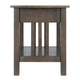 Stafford Accent Table Oyster Gray WIN-16018
