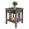 Stafford Accent Table Oyster Gray WIN-16018