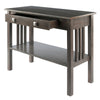 Stafford Console Hall Table Oyster Gray WIN-16033