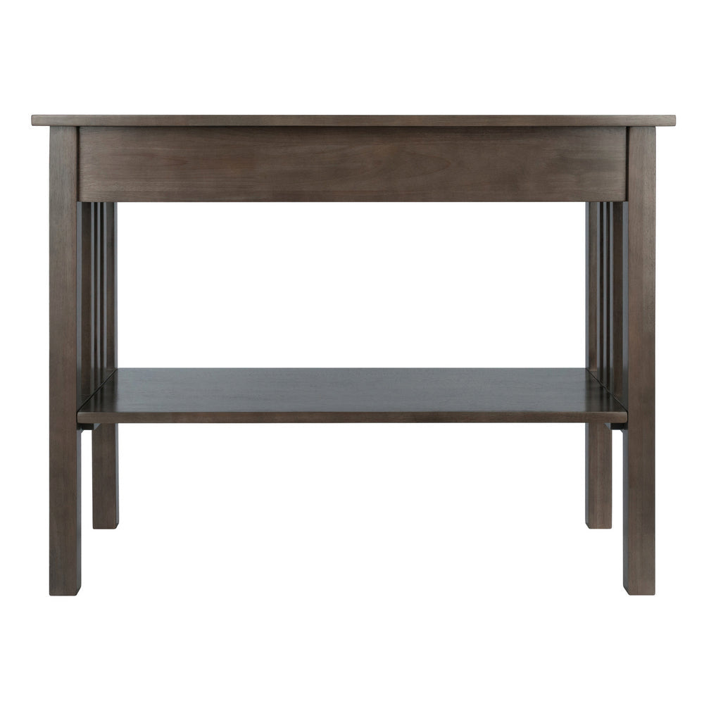 Stafford Console Hall Table Oyster Gray WIN-16033