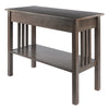 Stafford Console Hall Table Oyster Gray WIN-16033