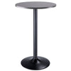 Tarah Pub Table, Black and Slate Gray