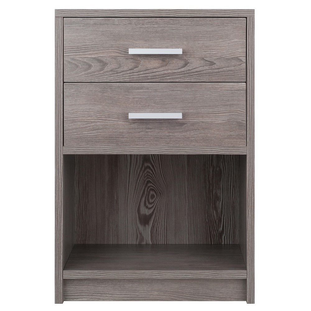 Molina Accent Table Nightstand Ash Gray WIN-16216