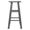 Ivy Square Leg Counter Stool Rustic Gray WIN-16224