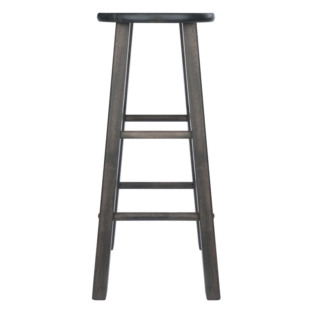 Element 2-Pc Bar Stool Set Oyster Gray WIN-16270