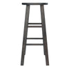 Element 2-Pc Bar Stool Set Oyster Gray WIN-16270