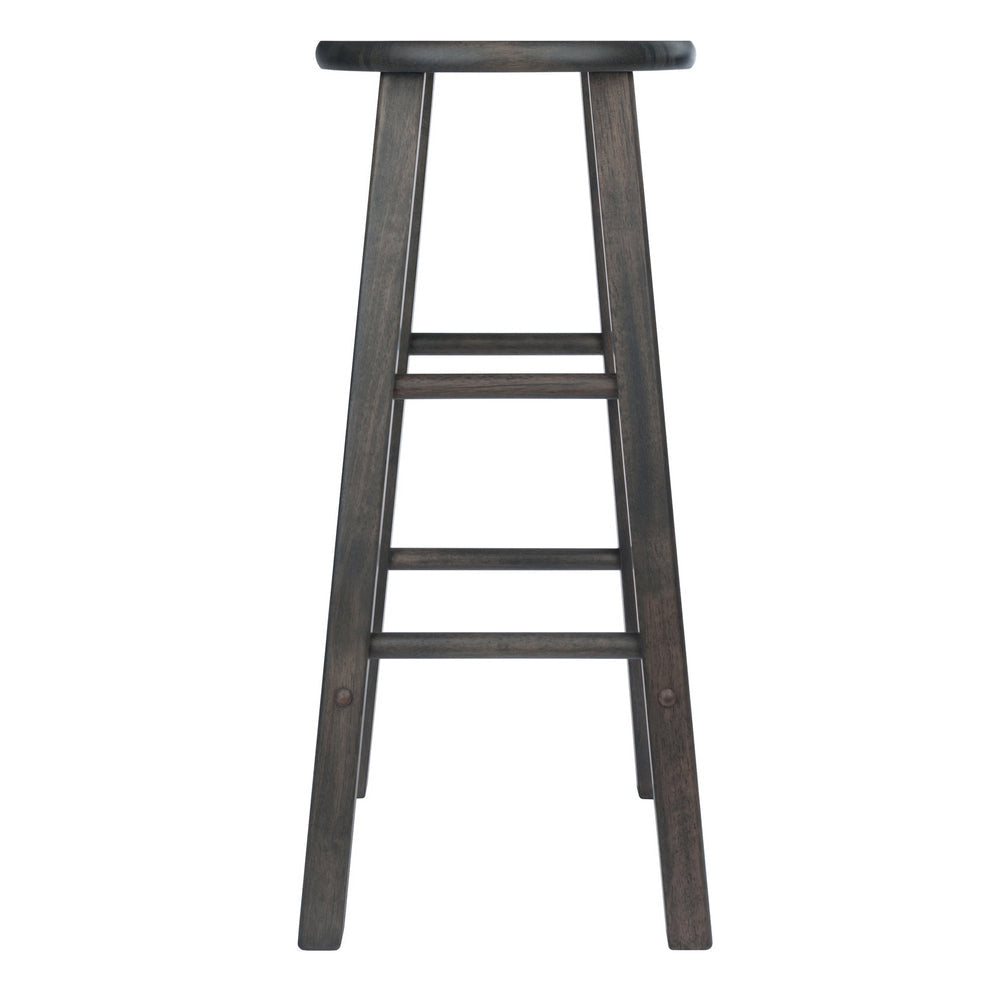 Element 2-Pc Bar Stool Set Oyster Gray WIN-16270