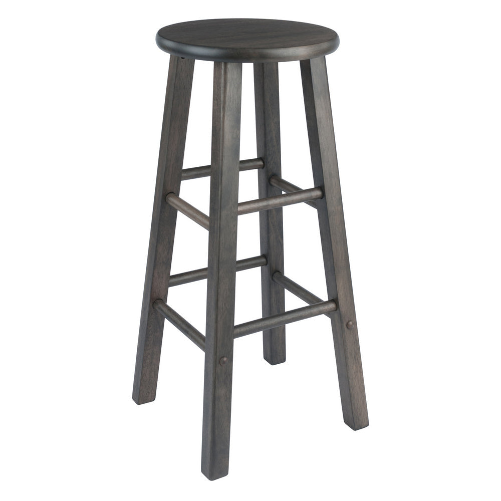 Element 2-Pc Bar Stool Set Oyster Gray WIN-16270