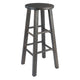 Element 2-Pc Bar Stool Set Oyster Gray WIN-16270