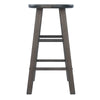Element 2-Pc Counter Stool Set Oyster Gray WIN-16274
