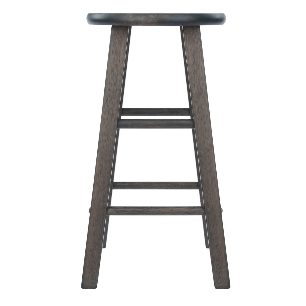 Element 2-Pc Counter Stool Set Oyster Gray WIN-16274