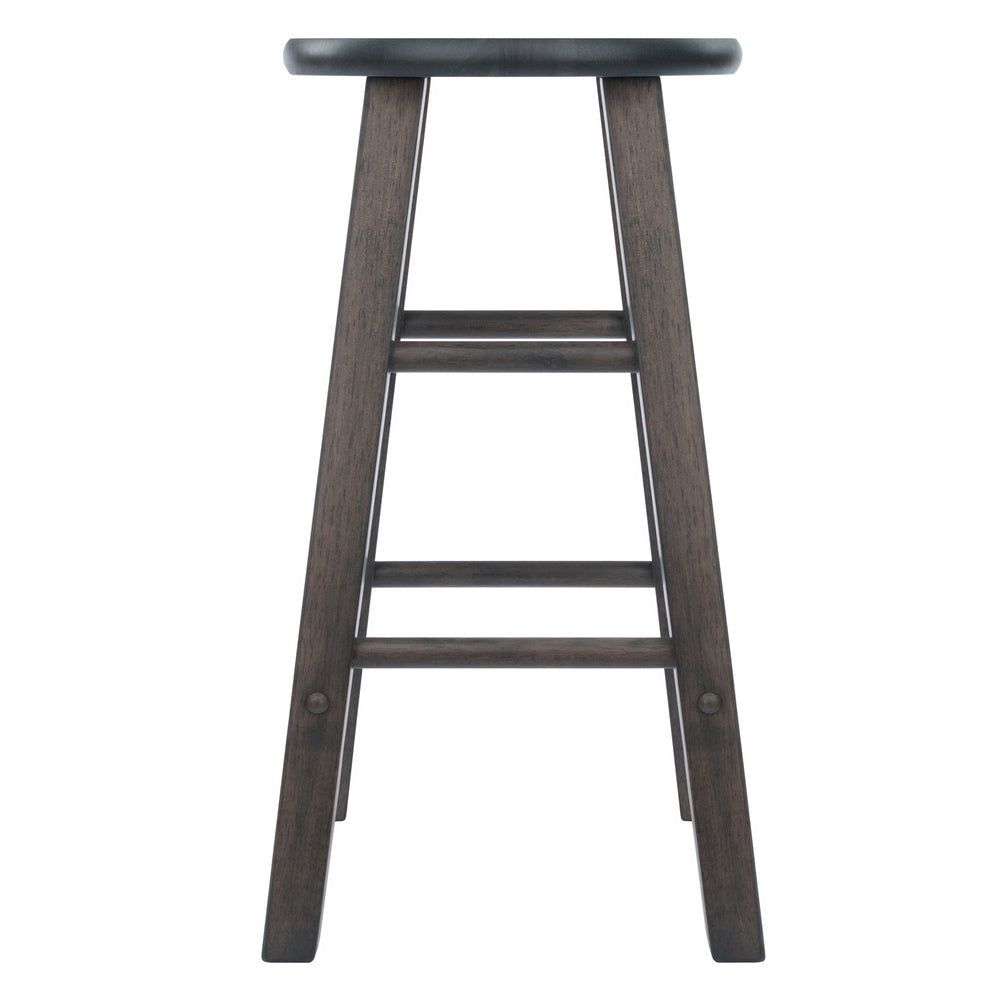 Element 2-Pc Counter Stool Set Oyster Gray WIN-16274