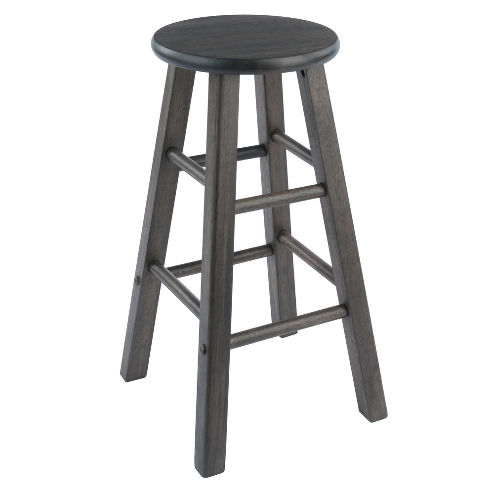 Element 2-Pc Counter Stool Set Oyster Gray WIN-16274