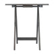 Dylan 5-Pc Oversized Snack Table Set Oyster Gray WIN-16517