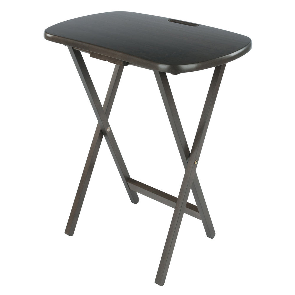 Lucca 5-Pc Snack Table Set Oyster Gray WIN-16577