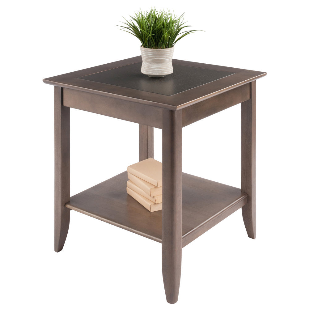 Santino Accent Table Oyster Gray WIN-16622