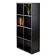 Timothy 4x2 Storage Cube Shelf Black WIN-20053