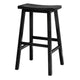 Satori Saddle Seat Bar Stool, Black